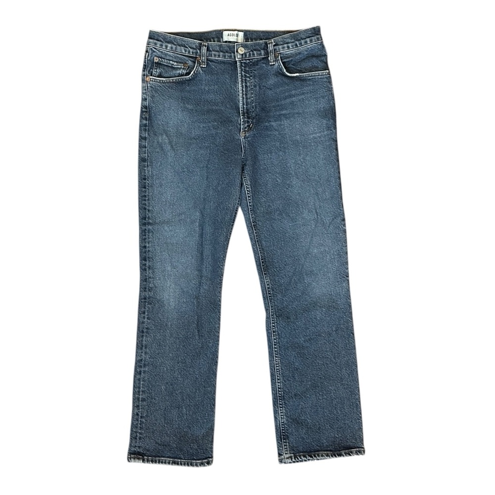 AGOLDE Wilder Straight Leg Ankle Jeans Hype Wash A156-1255 Women’s 30 $198 - Picture 4 of 7